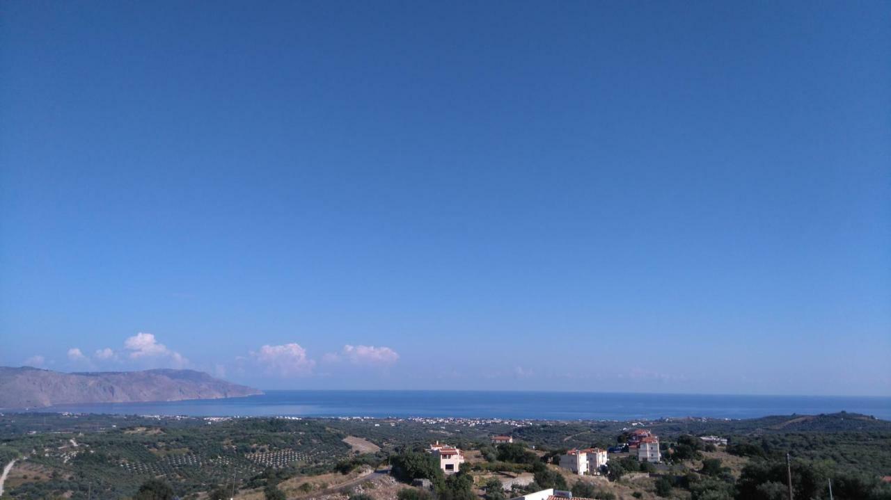 360 Panorama House - Gazing At Horizon And The Stars Of The Galaxy In The Night - Fresh Cool Breeze Most Of The Time - Just 7 Min From The Beach Kournás Exterior foto